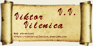 Viktor Vilenica vizit kartica